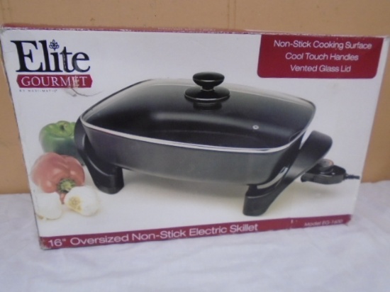 Elite Gourmet 16" Oversized Non-Stick Electric Skillet