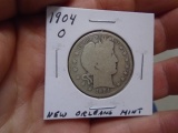 1904 O Mint Barber Half Dollar