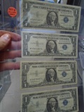 (4)1957 B Silver Certificates