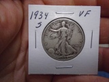 1934 S-Mint Walking Liberty Half Dollar