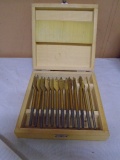 13pc Wood Spade Drill Bit Set