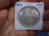 1887 Morgan Silver Dollar