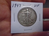 1947 Walking Liberty Half Dollar