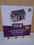 Heart to Tail Cat Scratching Playhouse