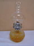 Glass Oil Lamp w/ Oil