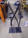 Adjustable Keyboard Stand & 2 Stereo Speaker Stands