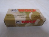 50 Round Box of Wolf 9 MM Luger Cartridges