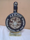 Jim Beam Akron Rubber Capitol of the World Decanter
