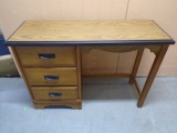 Beautiful 3 Drawer Knee Hole Desk