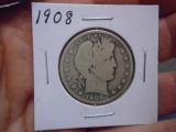 1908 Barber Half Dollar