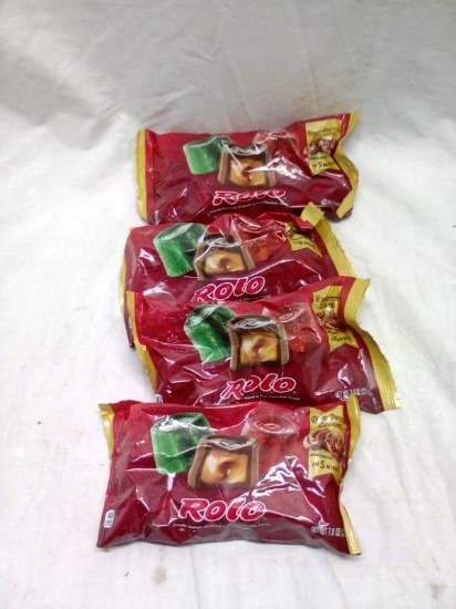 Qty. 4 bags of Rolo Candies 7.8 oz per bag