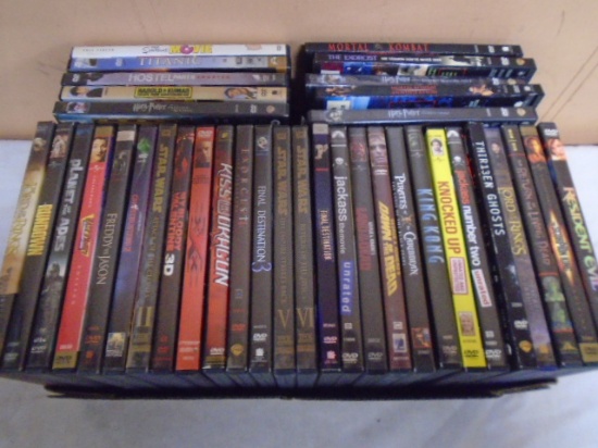Group of 37 DVDs