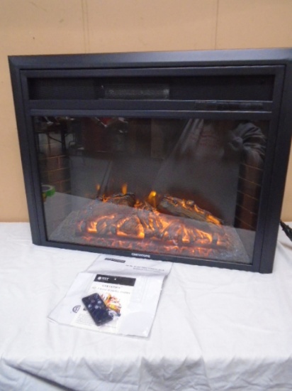 Brand New Greystone 26 Inch Electric Fireplace Insert w/Heater