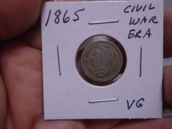 1965 Three Cent Piece