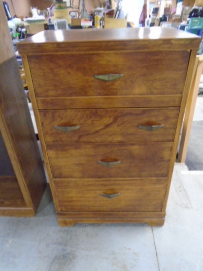 Solid Wood 4 Drawer Chest of Drawers