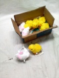 Hopping Chicks and Bunnies Wind Up Toys