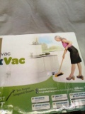 SweepoVac KickVac Under Cabinet Vacuum System