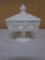 Westmorland Glass Pedistal Covered Compote