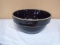 Vintage Brown Crock Mixing Bowl