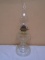 Vintage Glass Oil Lamp
