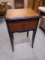 Antique Painted Side Table w/ Drawer