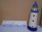 Wooden Light House Key Holder & Wooden Sailboat Wall 4 Peg Coat Rack