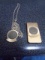 1893 Indian Head Cent (In Necklace) and 1905 Indian Head Cent (In Money Clip)
