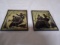 Pair of Antique Silhouette Bubble Pictures