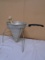 Vintage Aluminum Strainer w/ Wood Pestle