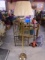 Brass Swing Arm Floor Lamp