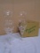 Set of 2pc Princess House Etched Crystal Candle Holders