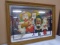 Oak Framed Clown Mirror
