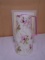 Ceramic Floral Pitcher Vase