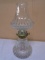 Beautiful Glass Oil Lamp