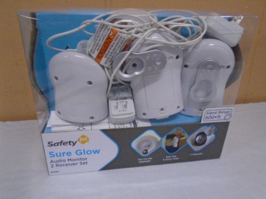 Safety 1st Sure Glow Audio Monitor Set