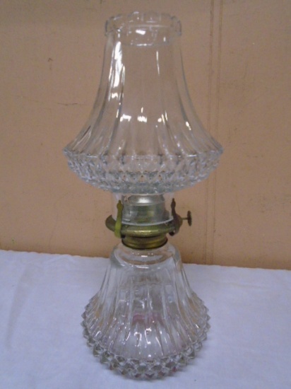 Beautiful Glass Oil Lamp