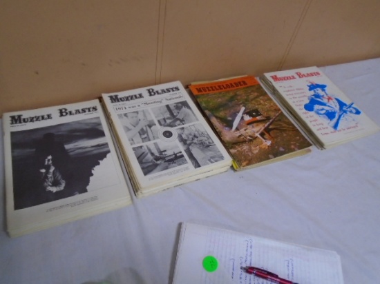 Large Group of Vintage Muzzle Loader Magzines