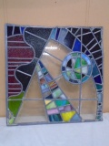 Stained Leaded Glass Piece