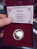 1982 George Washington Commemorative Silver Half Dollar