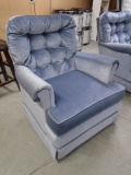 Light Blue Swivel Rocker