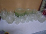 20 Place Setting of Anchor Glass Dish Set