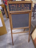 Antique A Frame Child's Chalkboard