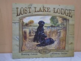 Lost Lake Lodge Canvas Wall Art