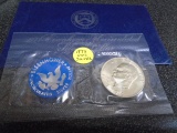 1974 Eisenhower Uncirculated Silver Dollar