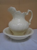 Pitcher and Bowl Set