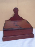 Wood Salt/Storage Box