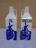 Vintage Oil and Vinegar Bottles