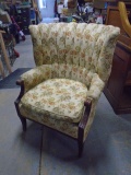 Vintage Upholstered Side Chair