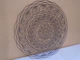 Round Metal Wall Art