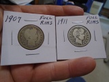 1907 and 1911 Barbe Quarters